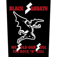 Black Sabbath - We sold our souls    Backpatch