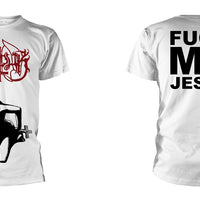 Marduk - F**k me Jesus    WHITE   T-Shirt