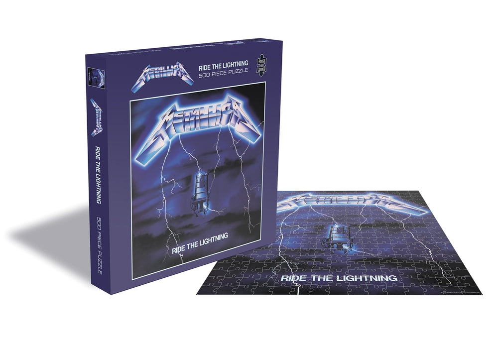 Metallica - Ride the lightning   JIGSAW  PUZZLE 500 pieces